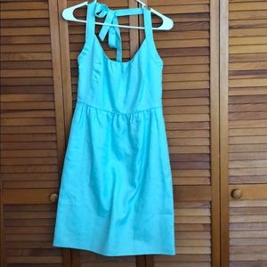 J crew mint green halter dress BNWT, size 4